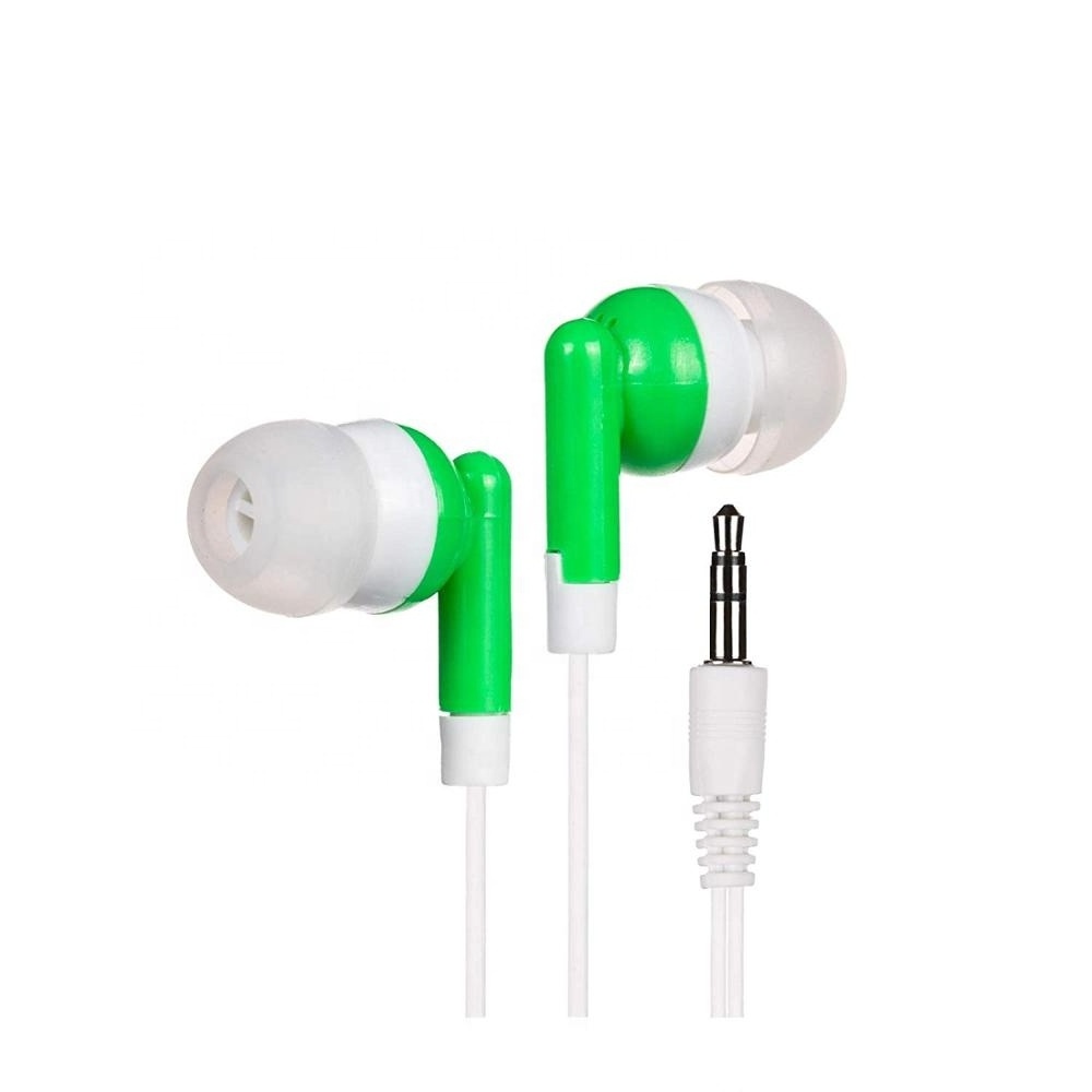 Wholesale cheap stereo wired in-ear headphones disposable earphones