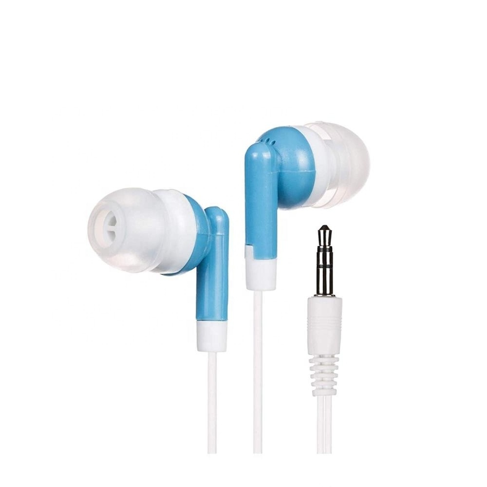 Wholesale cheap stereo wired in-ear headphones disposable earphones