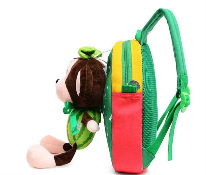 Funny Monkey plush backpack girl Student School Bags travel Shoulder Bag Fashion Backpacks