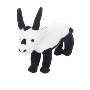 Factory Wholesale Price Black Sheep White Goat Standing Goat Sheep Caprine Toys Stuffed Custom Toys