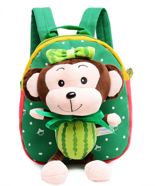 Funny Monkey plush backpack girl Student School Bags travel Shoulder Bag Fashion Backpacks