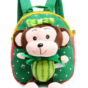 Funny Monkey plush backpack girl Student School Bags travel Shoulder Bag Fashion Backpacks