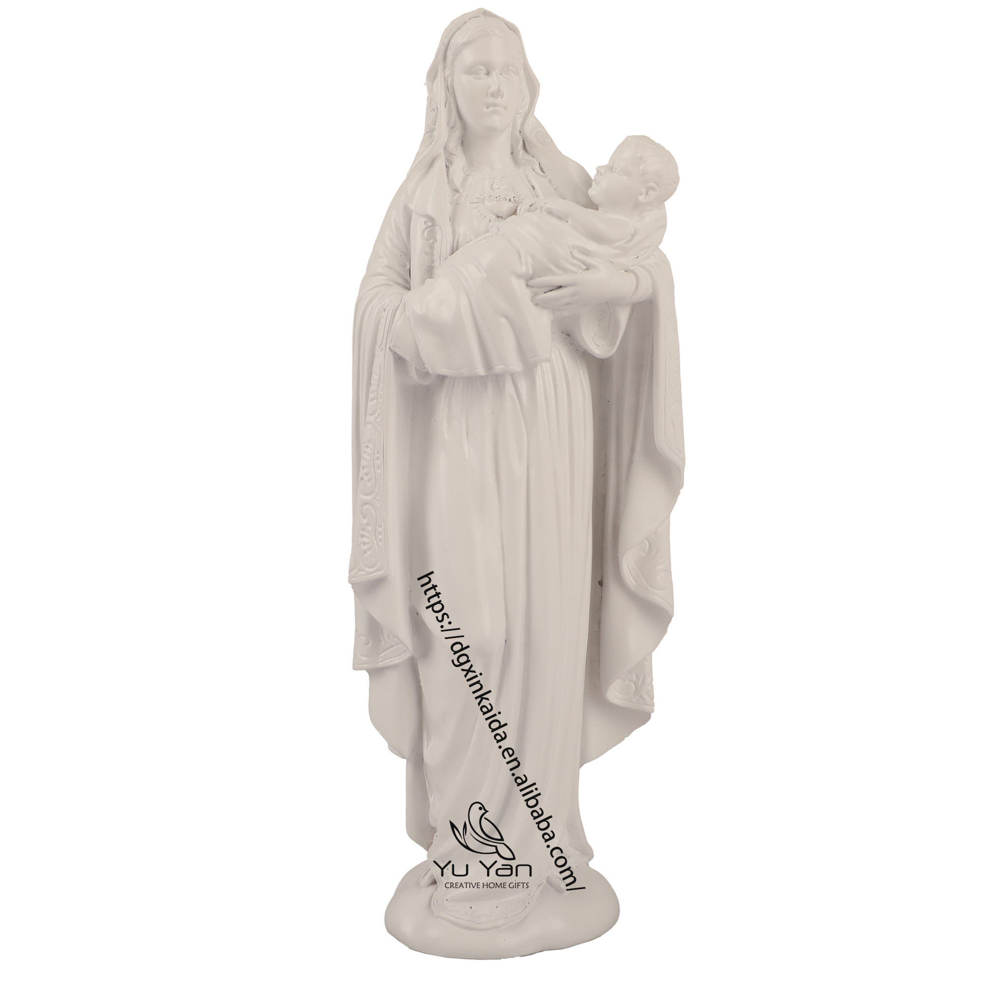 Factory wholesale catholic religious statues mary and jesus virgin vierge marie religieuses catholique saint expedit statue