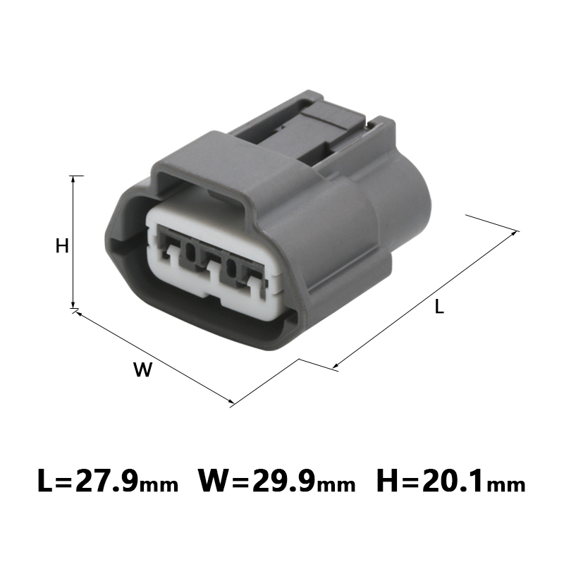 3 Pin Automotive Waterproof Automotive Sensor Connector 6189-0779 Ignition Coil Socket