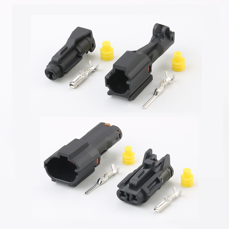 automobile connector waterproof plug male female control cable auto wiring harness connector parts 7222-7564-30