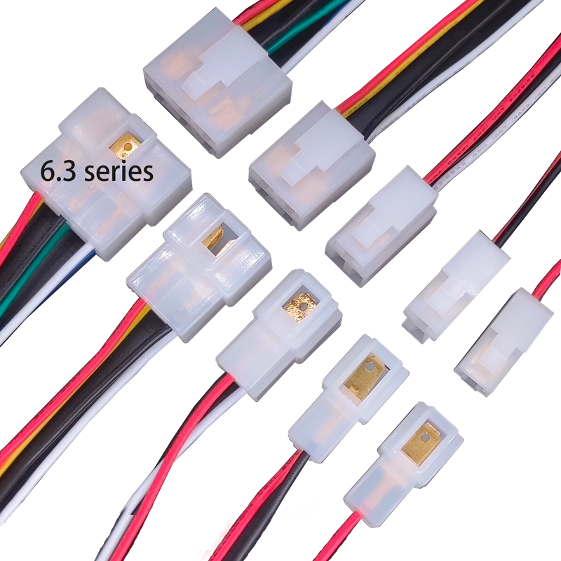 1P 2P 3P 4P 6P 6.3MM motorcycle connector headlight plug socket Wiring Harness for maintenance DJ7041-6.3-11/21