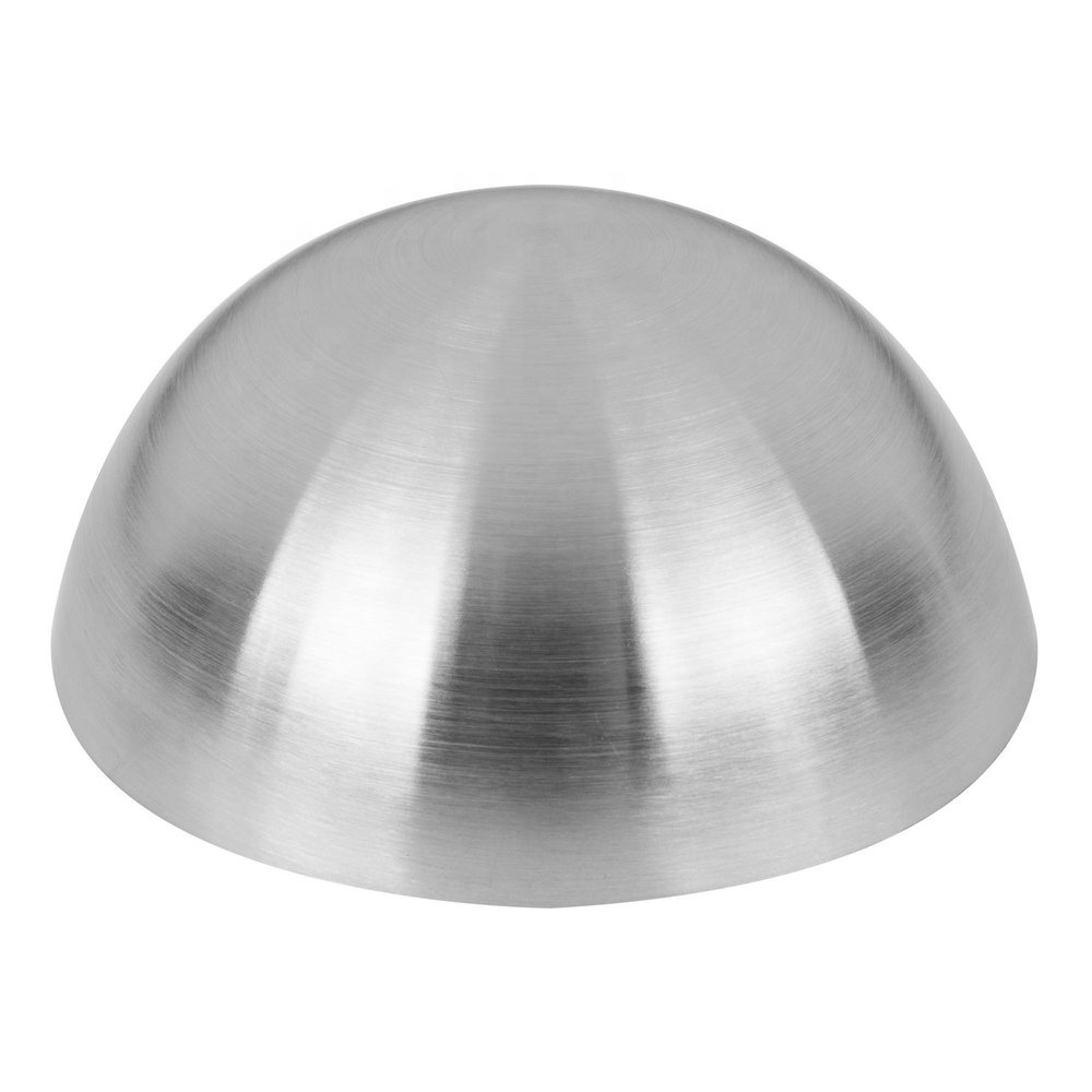 Stainless Steel Hollow Hemisphere custom half metal ball