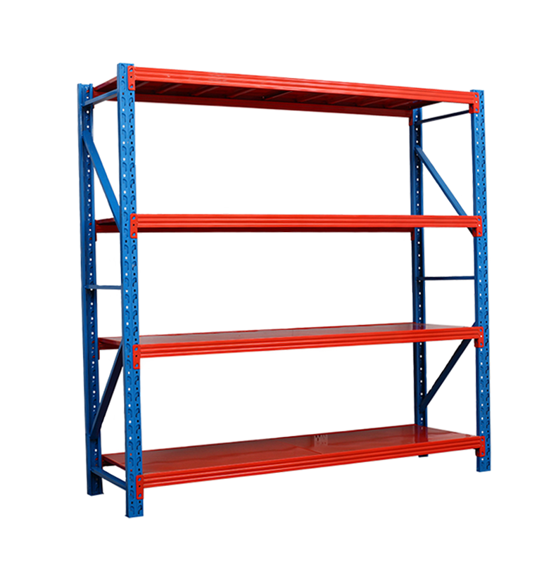 Mracking Shelf Factory 4 Layers Metal Materials Storage Rack Wholesale Warehouse Light Duty Racks