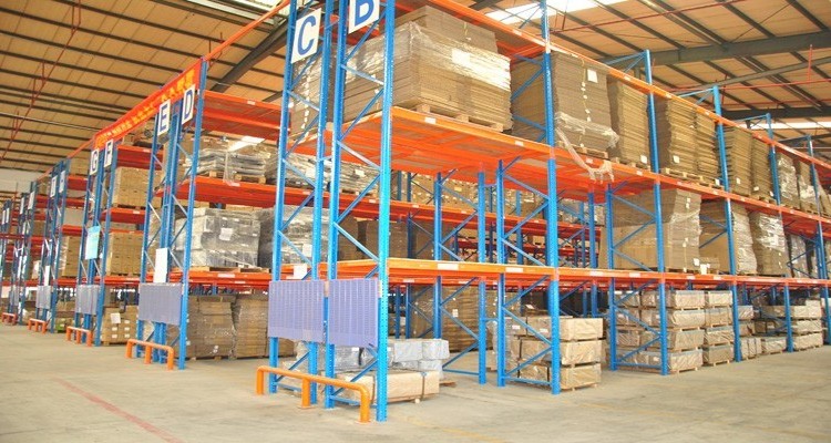 Mracking Warehouse Storage Pallet Racks Heavy Duty Shelves, Selective Pallet Racks, Teardrop Hole Pallet Racks