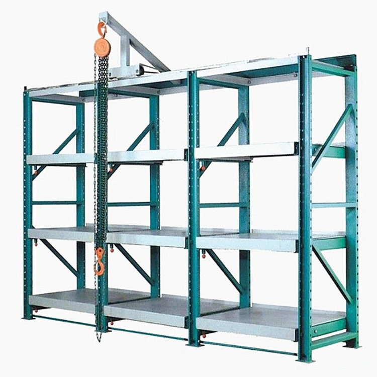 Mracking 1000kgs Loading Capacity Industrial Warehouse Heavy Duty Drawer Steel Mold Storage Rack