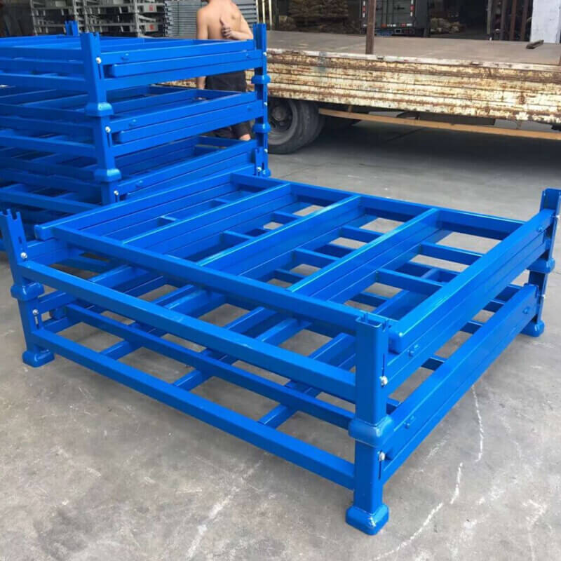 Mracking Metal collapsible corrosion resistant tire racks Warehouse adjustable storage stacking racks