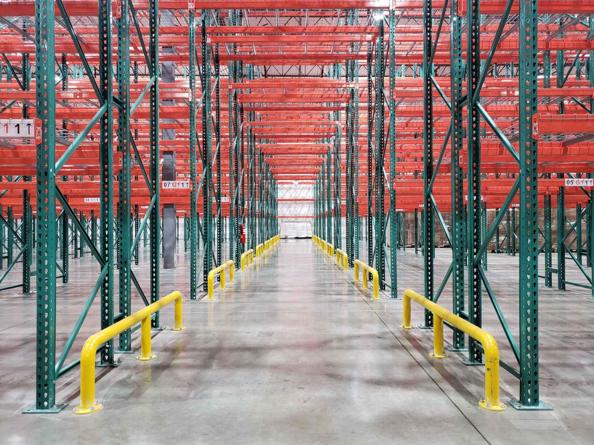 Mracking Warehouse Storage Pallet Racks Heavy Duty Shelves, Selective Pallet Racks, Teardrop Hole Pallet Racks