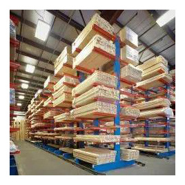 China warehouse cantilever lumber rack for furniture, lumber, tubing, textiles