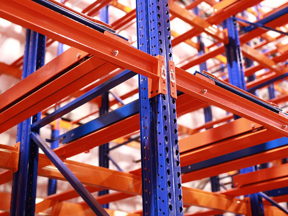 Mracking Wholesale And Sale Of Customizable 1000kg Load Capacity Push Back Racking Systems