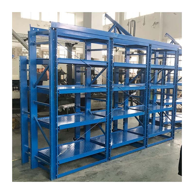 Mracking 1000kgs Loading Capacity Industrial Warehouse Heavy Duty Drawer Steel Mold Storage Rack