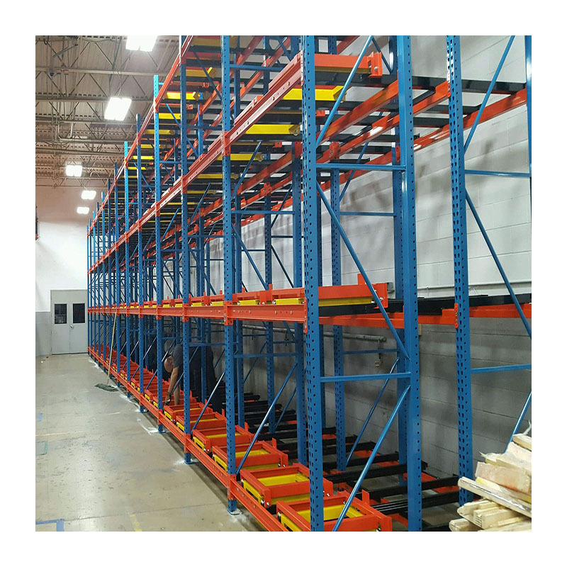 Mracking Wholesale Customized 1000kg Heavy Duty Push Back Warehouse Pallet Racking for Sale Warehouse Storage Custom Made Size