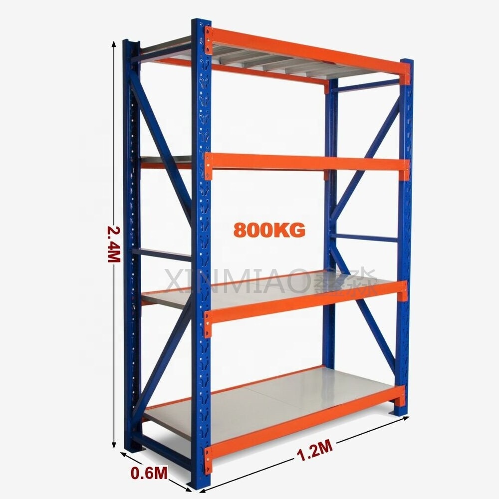 Xinmiao Medium Duty Storage Rack Metal Warehouse Industrial High Quality Shelf Longspan Shelving