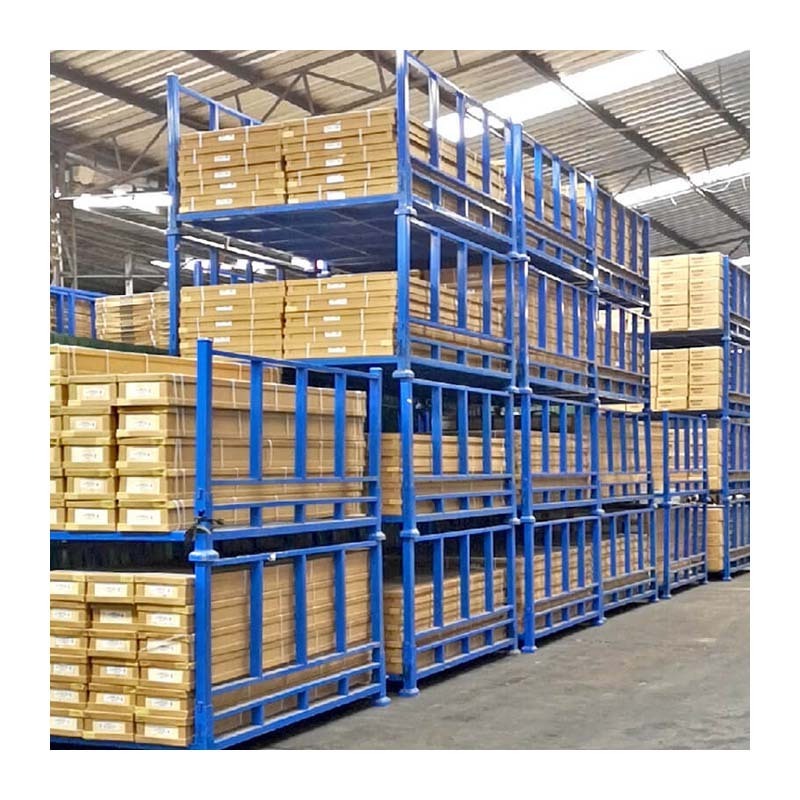 Mracking Metal collapsible corrosion resistant tire racks Warehouse adjustable storage stacking racks