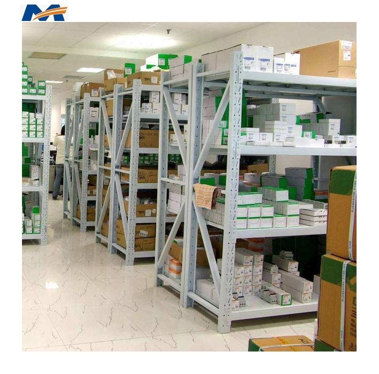 Mracking Customized Supermarket Garage Shelving Longspan Boltless Workshop Storage Racking Shelves Unit