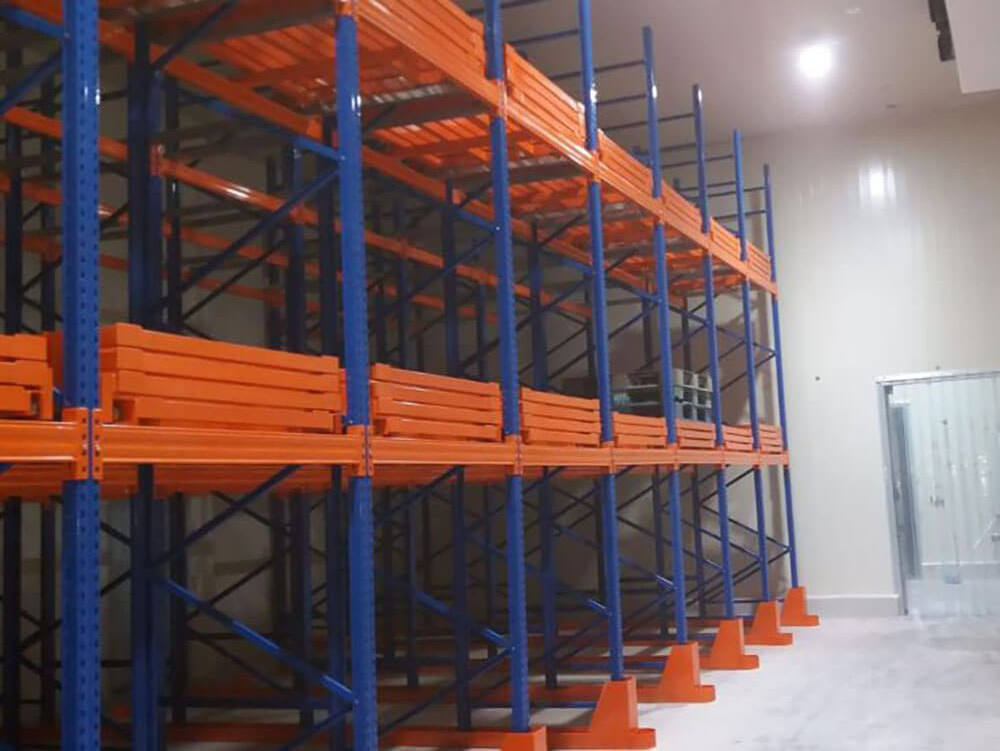 Mracking Wholesale And Sale Of Customizable 1000kg Load Capacity Push Back Racking Systems