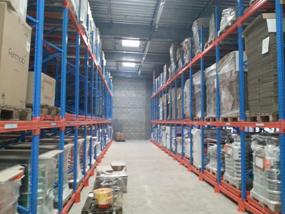 Mracking Wholesale And Sale Of Customizable 1000kg Load Capacity Push Back Racking Systems