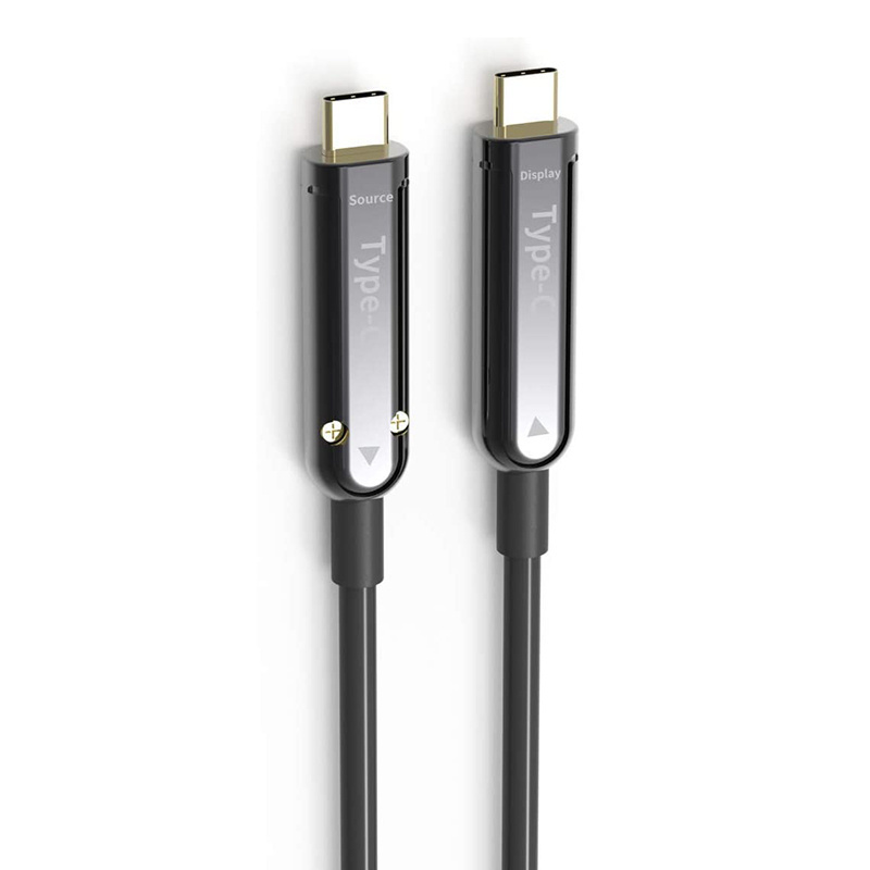 Fiber Optic USB C Male To USB C Male Cable USB 3.1 Type C Active Optical AOC Cable 4K/60Hz