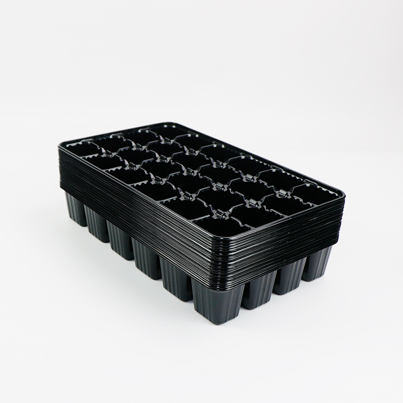 24 Cells Seedlings  Indoor Greenhouse Propagation Box Garden Propagator Set Seeding Indoor Tray