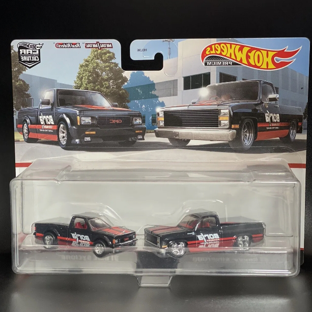 Wholesale Hot Wheels Cars 2 Piece Clamshell Case Hot Wheels Premium 2 Pack Protector