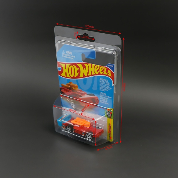 Premium Hot Wheels Clamshell Blister Toy Packaging Plastic Protector Case Hotwheels Plastic