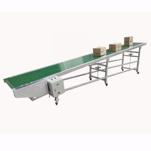 10XS band transportador Customize electric load conveyor container Incline pvc Belt Conveyor