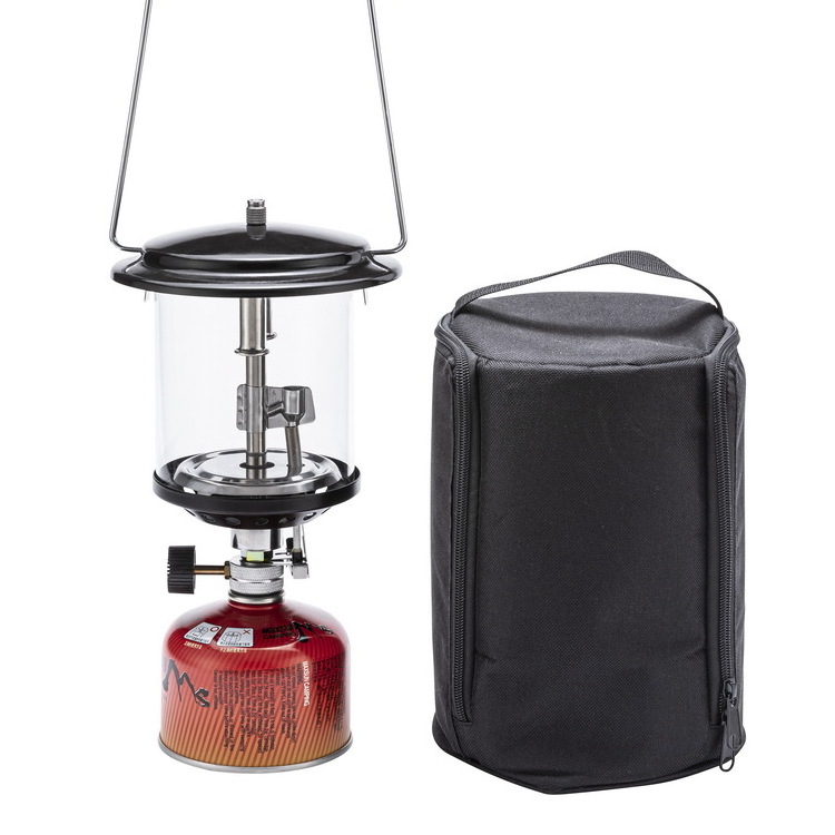 Outdoor camping lantern double mantle large gas lantern