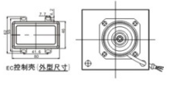 120mm aluminum wheel 24V 48V 110V 220V cross flow fan air cooling fan