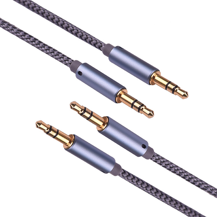 Headphone Earphone Mono 2m 6ft Dc 3.5 mm Aux Kabel For Car 3.5 Jack Auxiliary Hifi 3.5mm Stereo Headphones Audio Cable