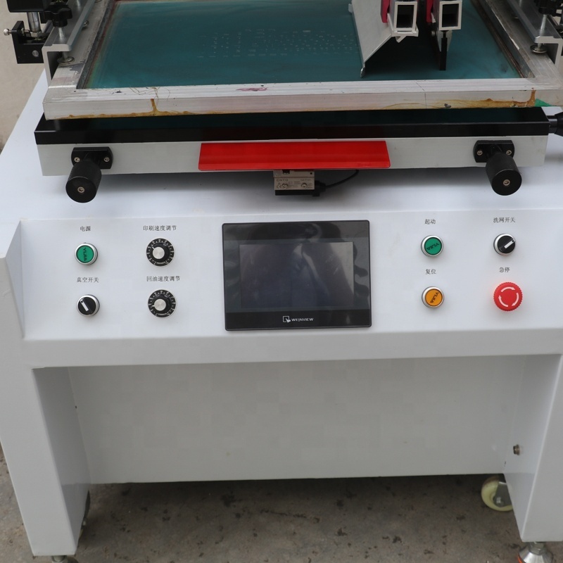 Automatic Flat Vacuum Silk Screen Printing Machine For Sale