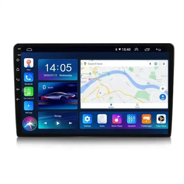 Factory Cheap Android 12 Car Radio  7/9/10inch 2 32/4 64GB Universal IPS Screen Car Dvd Player 2 DIN Car Screen Autoradio