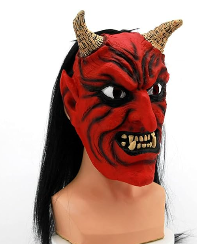 The devil mask latex mask halloween mask cosplay