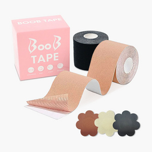 High Quality Boob Tape And Nipple Cover Pasties Breast Tape Lifting Boob With Silicone Nipple Cover Set