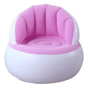 A Variety Of Colors Can Be Customized Inflatable Lounger Air Sofa Chair Orange Pink Inflatable Sofa