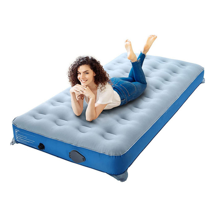 Inflatable Mattress Sleeping Pad With Pillows Air Pressure Electric Massage Bed Mattress Air Bed