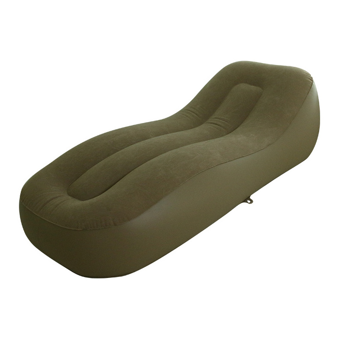 Inflatable Lounger Air Sofa Chair Inflatable Outdoor Couch Camping Sofa Air Sofa