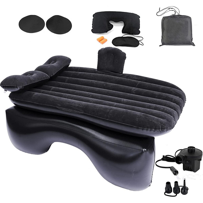 Travel Camping Sleep Bed Portable Cushion Bed With Pump For Suv Truck Minivan Car Air Mattress