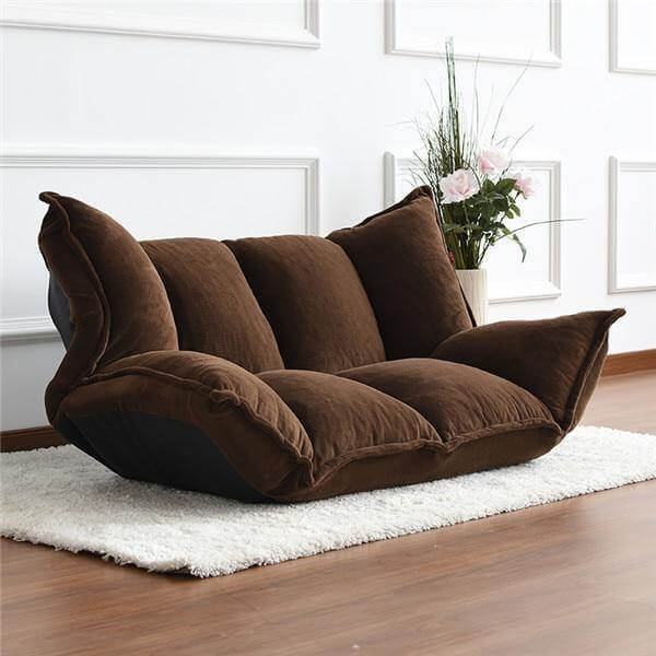 Furniture folding floor reclining Japanese Lazy Couch Lounger Game Chair Futon Sofa Bed