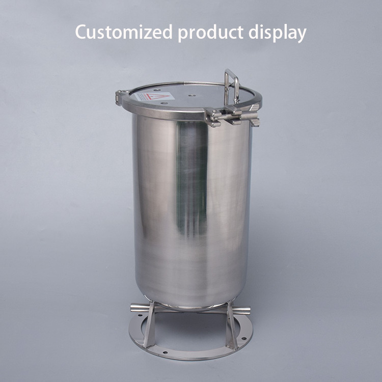 4-15L Customized clamp pressure vessels Glue Dispensing Stainless steel pressure barrel dispenser pressure tank