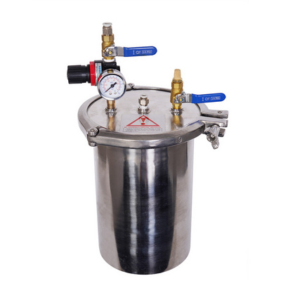 4-15L Customized clamp pressure vessels Glue Dispensing Stainless steel pressure barrel dispenser pressure tank