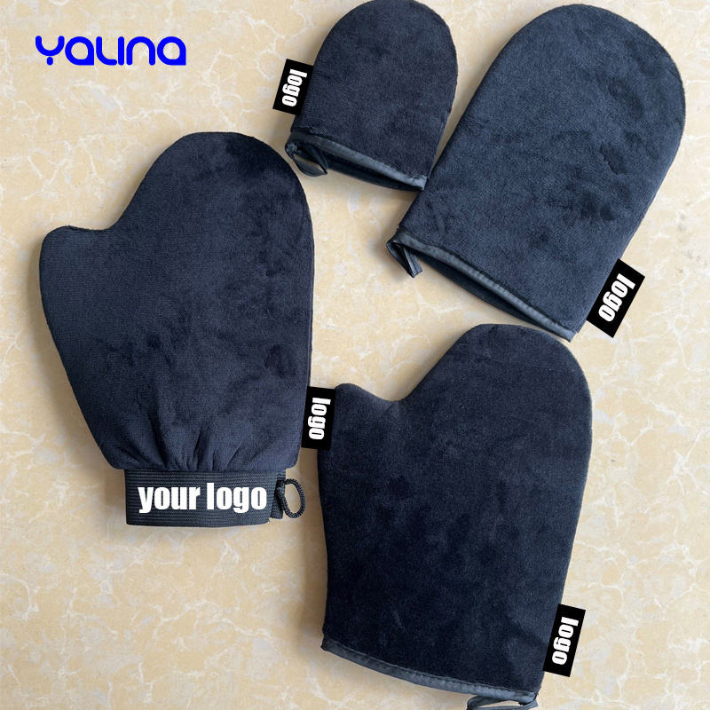 Hot Sell Reusable Tanning Mitt Sunless Self Tanning Application Mitts Sets Self Tanner Gloves And Back Lotion Applicators