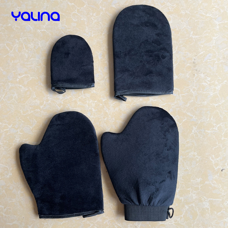 Hot Sell Reusable Tanning Mitt Sunless Self Tanning Application Mitts Sets Self Tanner Gloves And Back Lotion Applicators