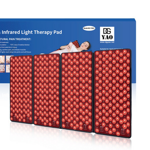 DGYAO Hot Sale LED Red Light Infrared Therapy Pads Body Slim Pain Relief Wrap Red Light Therapy Bed