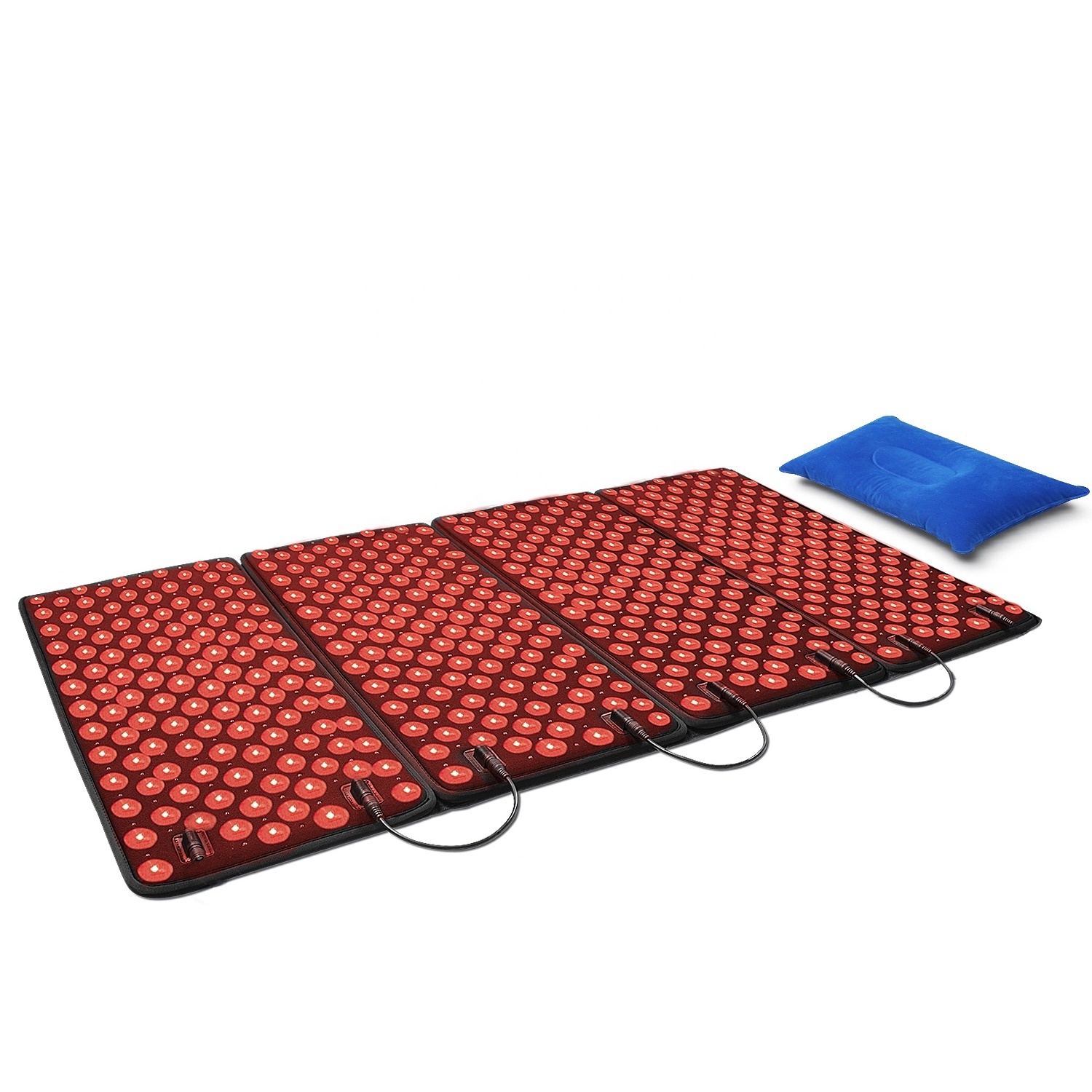 DGYAO Hot Sale LED Red Light Infrared Therapy Pads Body Slim Pain Relief Wrap Red Light Therapy Bed