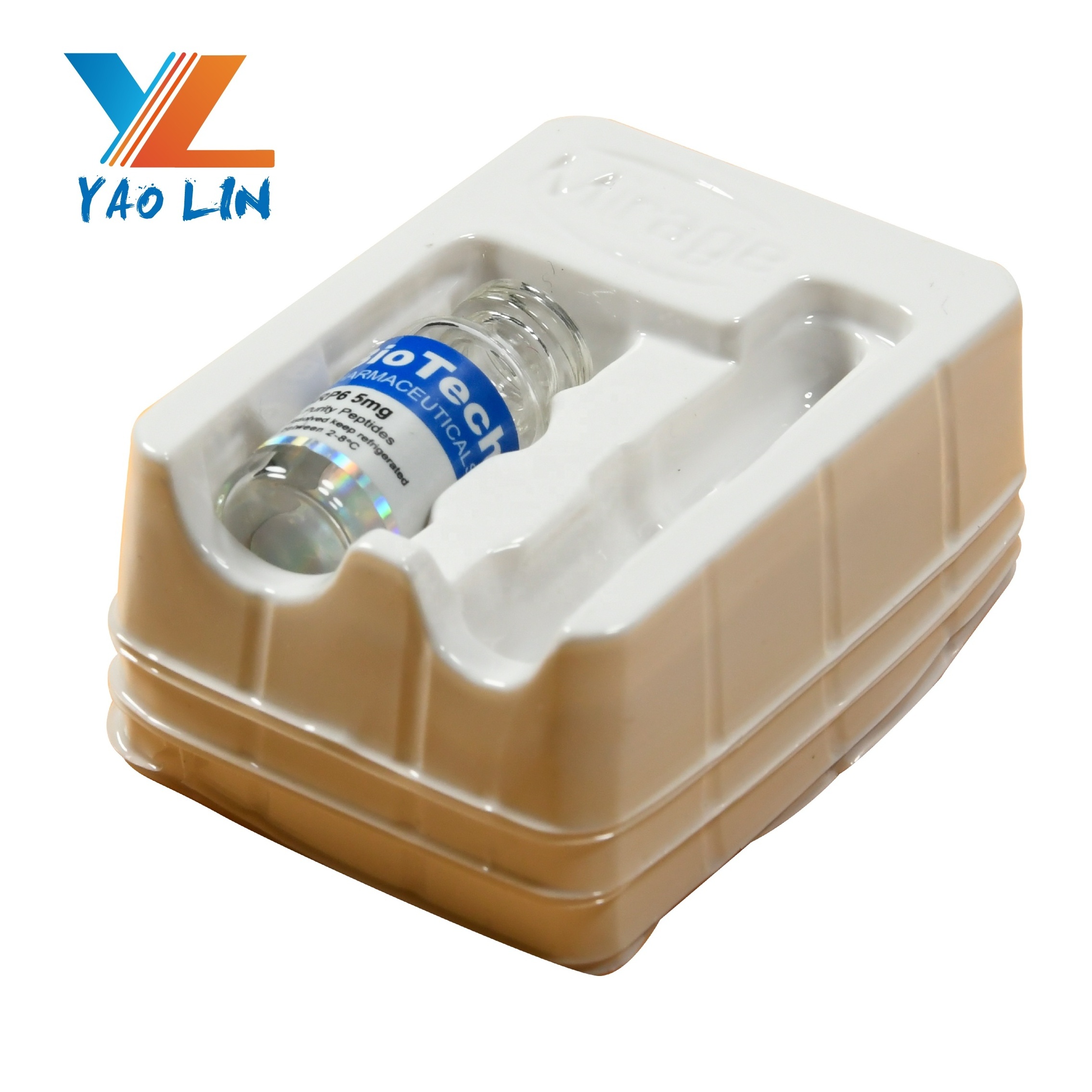 plastic 1ml 2ml 10ml injection vial tray blister packaging