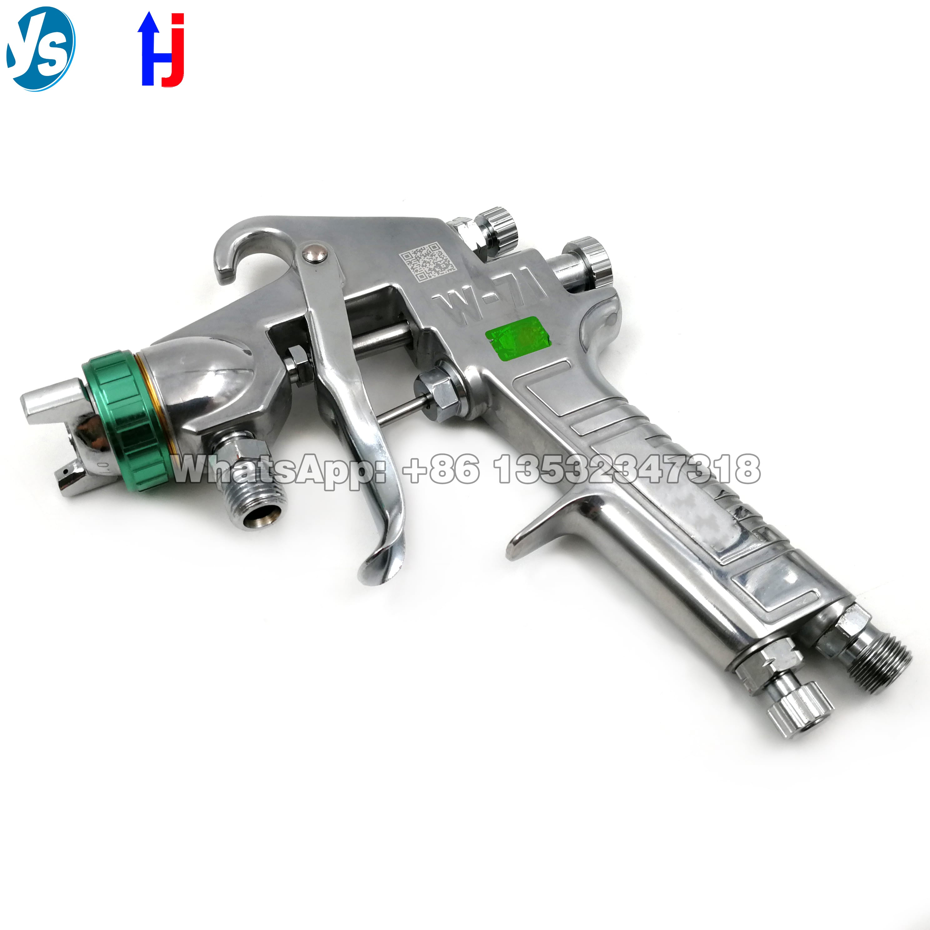 YS New Pneumatic Tools W71 Paint Spray Gun, W71 HVLP Siphon Industrial Painting Spray Gun Good Quality Best